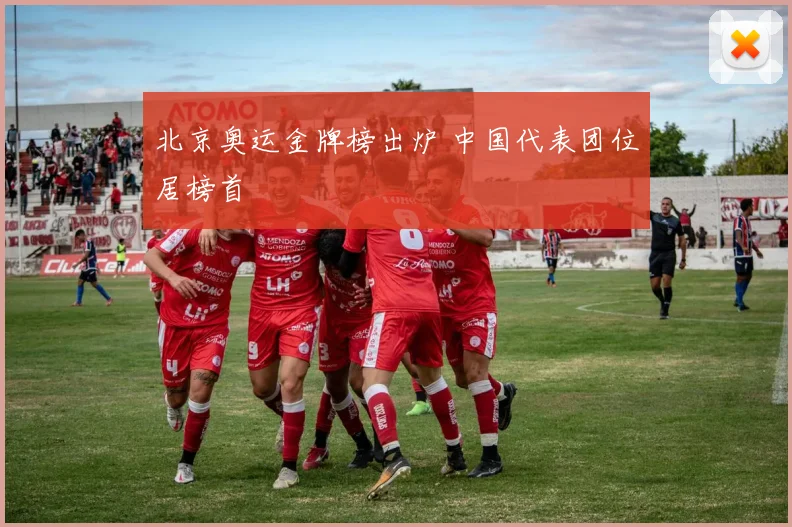 北京奥运金牌榜出炉 中国代表团位居榜首
